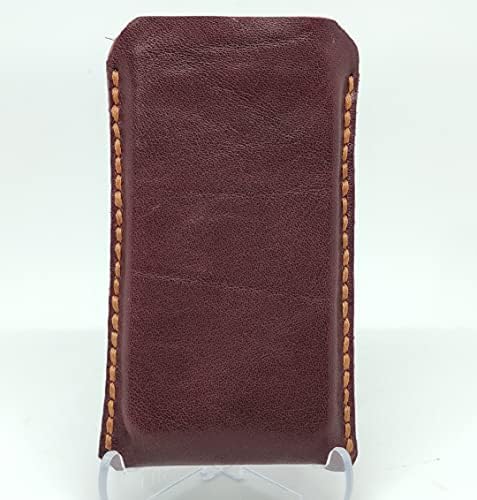 Caixa de bolsa coldre de couro coldsterical para LG V50 FINIST 5G, capa de couro de couro genuíno, estojo de bolsa de couro feita