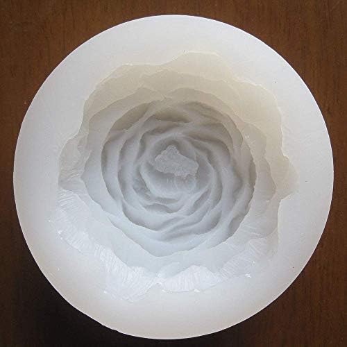 Molde de silicone diy 3d peony flor flor artesanal molde fondant bolo fabrica