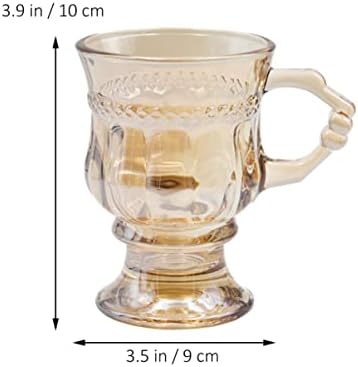 Homoyoyo champanhe flautas copo de vidros de vidros de vidro: 2pcs cocktails de uísque coquetéis de água copos de água de vidro highball vintage para cozinha em casa 125ml Glass martini copos de martini