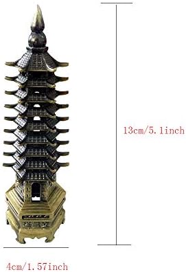 FENG SHUI LOLO ANTIGO DE PAGODA/Torre Wenchang Modelo de Escritório Acadêmico Decoração Decoração da Decoração e itens de presente