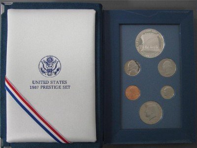 1987 Us Mint Constitution Prestige Proof Coin Set