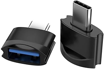 Tek Styz USB C feminino para USB Adaptador masculino compatível com o seu Pad LG Optimus para OTG com carregador Tipo C. Use com dispositivos de expansão como teclado, mouse, zip, gamepad, sincronização, mais