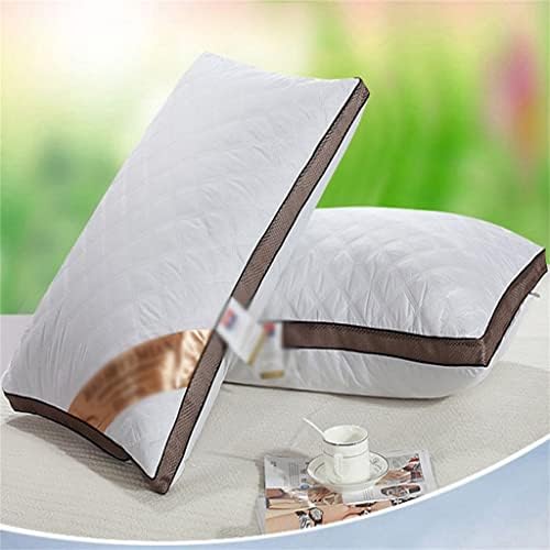 Proteção do pescoço Yymhz travesseiro de algodão doméstico1 PCS Hotel Standard Down Almofado de seda lavatível travesseiro lavável
