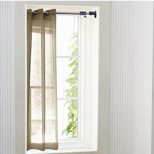 Baoyouni 25,4mm Curta de chuveiro ajustável Rail de tensão para banheiro Varanda de cozinha de guarda -roupa