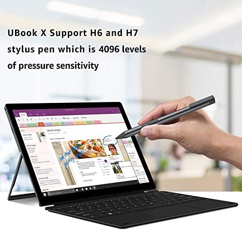 CHUWI UBOOK x 12 polegadas Touchscreen tablet PC Faciado com teclado e caneta de caneta, 8 GB de RAM 256 GB SSD, 2160x1440 Pixels Display,