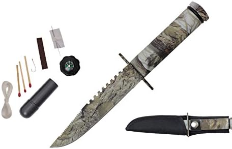 Wartech HWT04RCM Hunting Kit With Survival Kit, 8 , Camo de árvore real