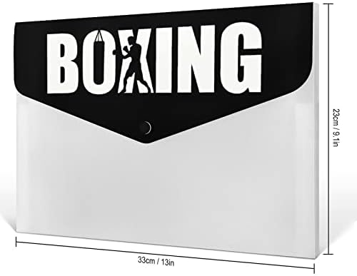 Bolso de expansão de expansão de boxing impressões fofas