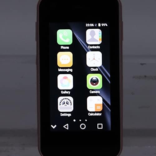 DPOFIRS XS11 Mini Smartphone 3G 2,5 polegadas, telefone celular Android, telefone desbloqueado super mini smartphone