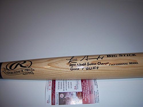 Luis Gonzalez Diamondbacks JSA/CoA assinado Big Stick Bat - Bats MLB autografados