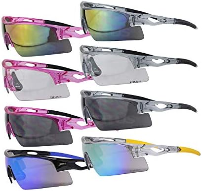 Titus G20 Todos os óculos de segurança esportiva que atiram proteção contra motocicletas de óculos ANSI Z87+ compatível