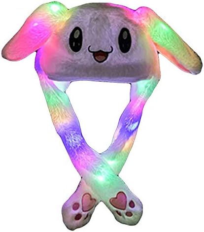 LEITO DE BUNNY LED GLOWLOWLOWSONGO CHAPO DE PLUSH MOVIMENTO REBIME