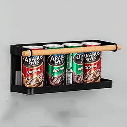 Uxzdx frigcil prateleira de papel toalheiro suporte de rolagem magnética spice spice pendure rack rack decorativo prateleira