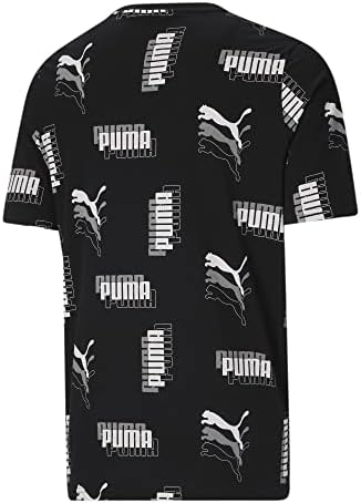 Power do Puma Masculino por toda a camiseta impressa