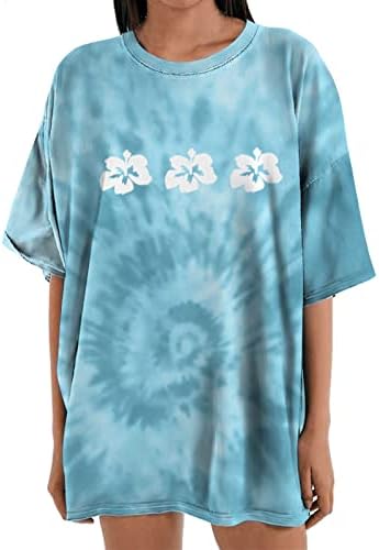 Camiseta de algodão para feminino de manga curta Lounge gráfico TIY vitoriano Dye Renaissance camponês steampunk top solto
