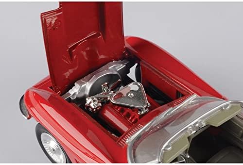 1967 Chevy Corvette, Red - Motormax 73224 - 1/24 Diecast Model Toy Carro