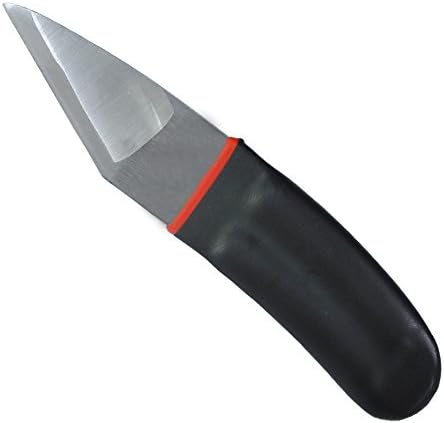 Faca de jardim de função muti-função de 8 polegadas, faca de poda de lâmina ultra-afiada, aço carbono completo coberto com alças