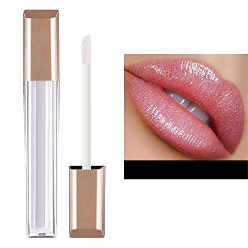 Xiahium Lip Gloss Girls Sob 5 Batom portátil Classic Classic Longa Longa alcance macia Color Full Lips Lip Lip Gloss