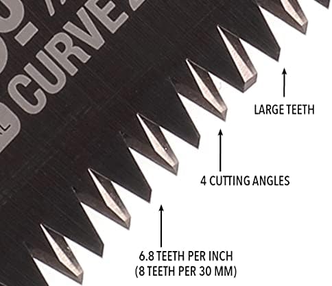 Silky Professional Gomboy Curva 240mm de dentes grandes outback edição de reposição apenas lâmina