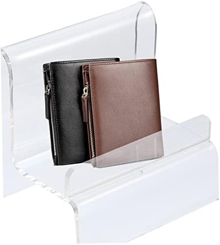 Zerodeko 2pcs Carteira de carteira Organizador de bolsas cosméticas Embreagens de suporte Stand Purse de joias de