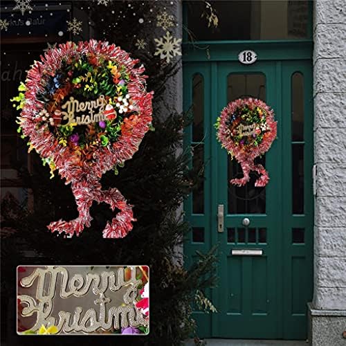 Grinaldas de natal eyhlkm grinaldas de natal para decorações de casas de porta de parede interna externa