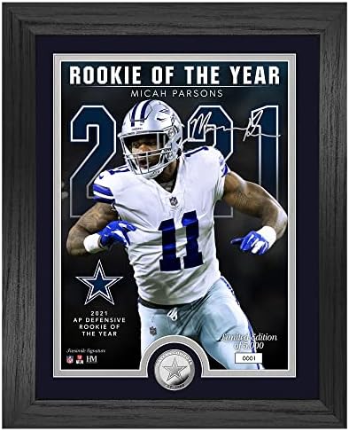 Highland NFL 2021 NFL Defension Rookie do ano 13 '' x 16 ''