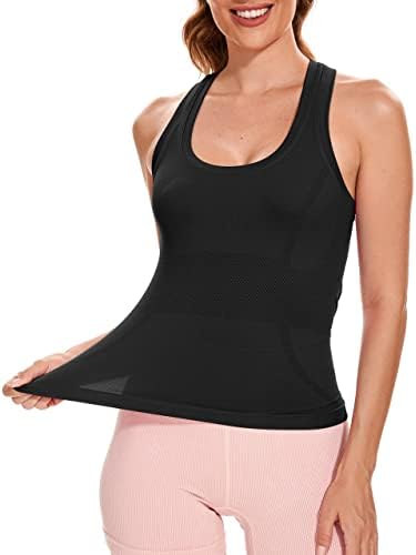 Mathcat Workout Tank Tops para mulheres sem mangas ginástica no topo das camisas de ioga atlética sem costura