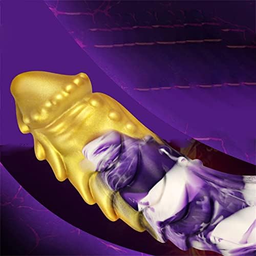 8.86Nin Dragon Dildo, Silicone Grosso Realista Big Dildos com Forte Copa da Copa do Adulto Toy Sexo