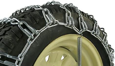 A ROP SHOP | 2 Corrente de pneus de ligação e pares de tensores para o trator John Deere com pneus 25x12x12