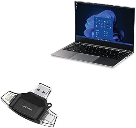 Boxwave gadget compatível com o orbic airsurf wi -fi - AllReader SD Card Reader, MicroSD Card Reader SD Compact USB para Orbic