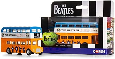 Corgi Os Beatles ajudam! London Double Decker Bus 1:64 Display Display Modelo CC82335