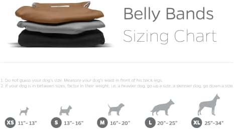 Pais de animais de estimação Premium lavable bandos de barriga de cachorro e extensões, de fraldas de cachorro masculino, envoltórios