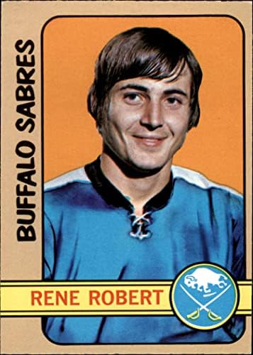 1972 Topps # 161 Rene Robert Buffalo Sabres Ex Sabres