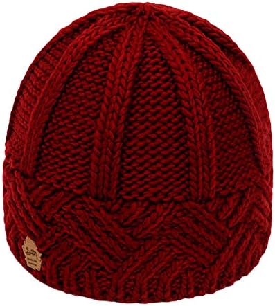 Sports Ski Hat Skull Cap Beanie Unissex Wood Hemming Hats for Mymers Senhoras Cap -Mulheres Mulheres Aquentes Fiz