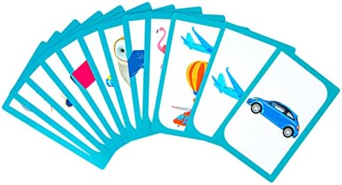 Kibbit Group IT- Card Game para melhorar o reconhecimento de categorias e nomeação, ferramenta de terapia de fala, ABA, ESL