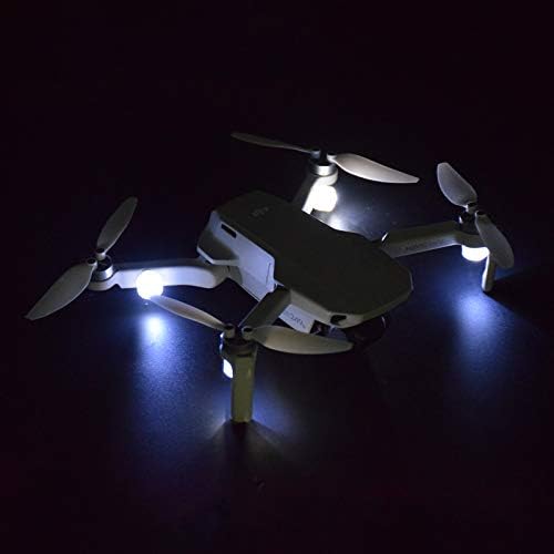 Luzes noturnas de voo do Drone LED Luzes noturnas de luz piscando luzes anti -colisão indicador de colisão adequado para DJI mini 3 Pro, Mavic 3, Air 2s/Mavic Air 2/Mavic Mini 2 Acessórios de drones