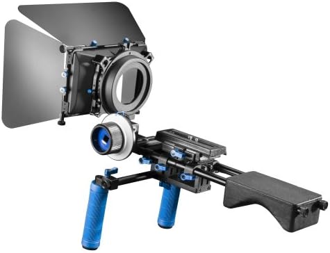Walimex Pro Semi Pro Video Set com plataforma de vídeo, caixa fosca e sistema de foco seguir
