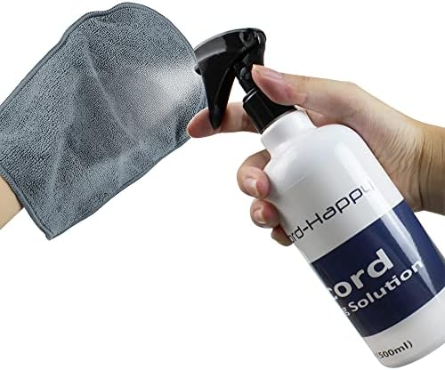 Solução de limpeza de recordes premium-Spray-Fluido de limpeza essencial de vinil LP 17oz com luva de pano de microfibra
