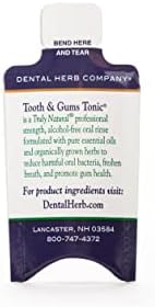 Companhia de Herb Dental - Tonic Traveler - Enxaqueca bucal de uso único com escova de dentes de bambu