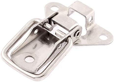 Caixa de caixa da mala x-Dree Lating Latch Tone de prata 2PCs (Valigetta por Valigie con Chiusura A Scatto Chiusura A Scatto