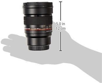 Samyang Sy85m-mft 85mm F1.4 Micro de quatro terços de quatro terços da lente fixa para Olympus/Panasonic Micro 4/3 câmeras