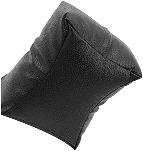 Resto de braço de unha Kuyyfds, almofada de unhas Manicure de couro PU macio Manicure Manicure Rest Cushion Use travesseiro de mão preto preto