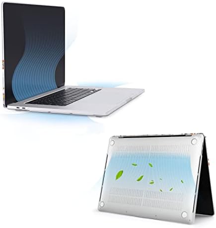 Mosis compatível com MacBook Pro 16 polegadas Caso 2020 2019 Liberação A2141 Com Touch Bar & Touch ID, Plástico Garden Flowers Hard Shell Caso e Teclado de Teclado e Protetor de Tela, Transparente