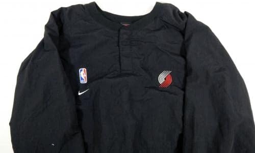 No meados dos anos 2000, o jogo de Blazers de Blazers emitido por Portland emitiu Black Shooting Pullover 2xl 3 - jogo da NBA