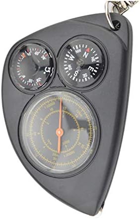 LMMDDP Guia multifuncional por portátil portátil Compass Termômetro Termômetro Mapa Rangefinder Medição de Medição de Instrumento de Caminhada Compass