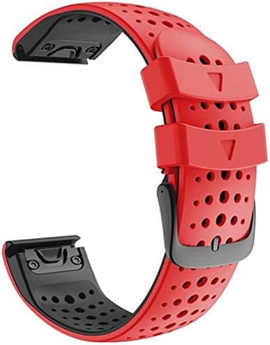 SERDAS Silicone Quickfit WatchBand para Garmin Fenix ​​6x Pro Watch EasyFit Wrist Band Strap para Fenix ​​6 Pro Smart