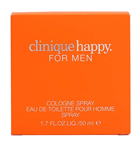 Clinique Happy by Clinique for Men - Spray de Colônia de 1,7 onça