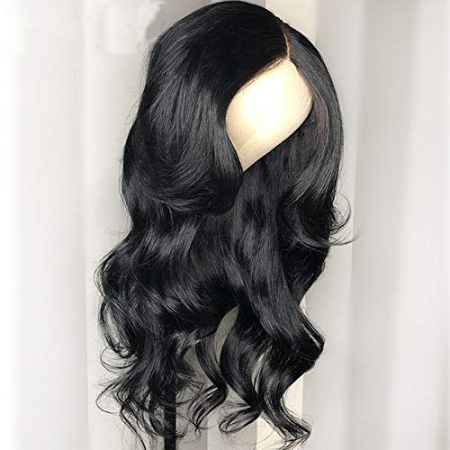 Quinlux Hair Body Wave Transparente HD 13x6 Lace de renda profunda Frente Hair Human Wigs Pré -arrancados Remy Brasil Hair Lace Wig Com cabelos de bebê Nots branqueados para mulher negra 180% densidade 24 polegadas 24 polegadas