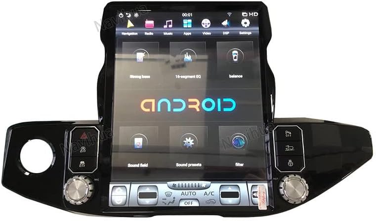 12.1 '' Android 10 Multimedia Player para Wrangler JK Series 2011-2018 Apoio a Rádio CarPlay 4G