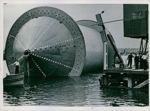 Foto vintage da Operação Plutão. Primeiras fotos.