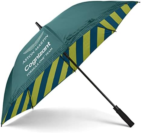 Aston Martin Cognizante F1 Grid Grid Golf guarda -chuva, verde, um tamanho único
